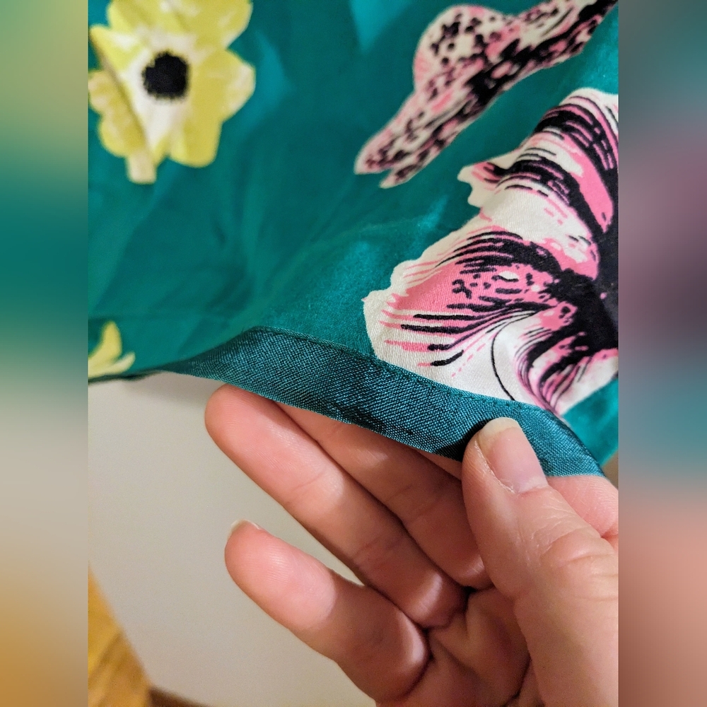 J. Crew Tropical Floral The Pencil Skirt sz 8 - Picture 2 of 11